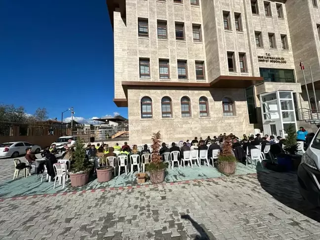 Anamur İlçe Emniyet Müdürü Personelleriyle Bir Araya Geldi