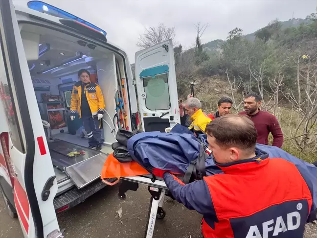 Osmaniye'de dere yatağında bulunan erkek cesedi morga kaldırıldı
