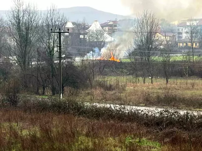 Çaycuma'da Kulübede Çıkan Yangın Kontrol Altına Alındı