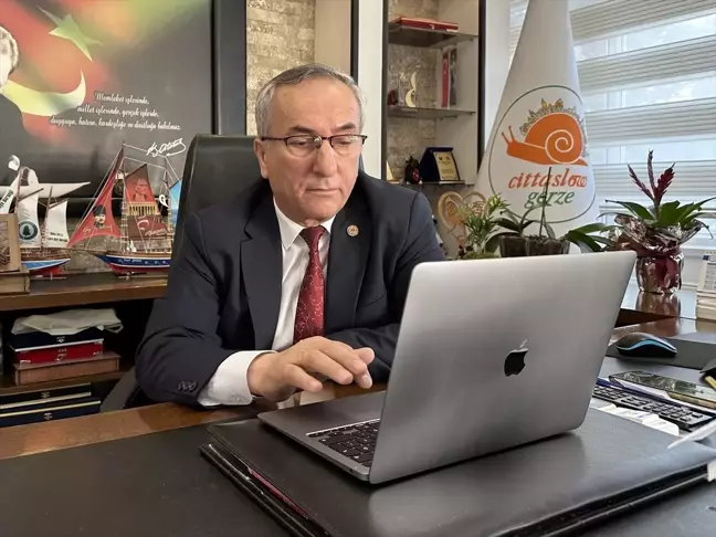 Gerze Belediye Başkanı Cevat Şensoy, AA'nın 'Yılın Kareleri' oylamasına katıldı