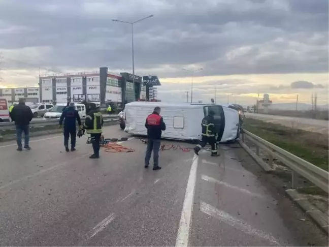 Amasya'da Kargo Minibüsü Kaza Yaptı: 1 Ölü