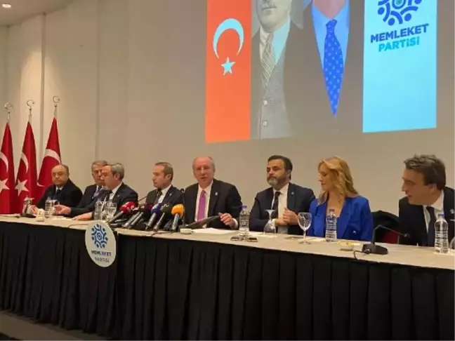 Muharrem İnce: Memleket Partisi olarak her yerde seçime girip belediyeleri kazanacağız