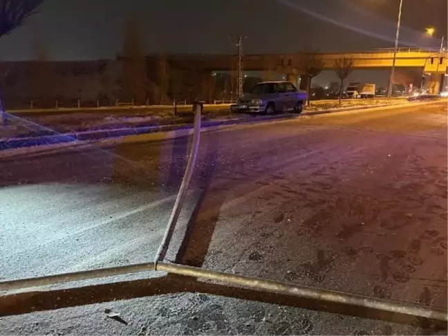 Sivas'ta Kar Yağışı ve Buzlanma Nedeniyle Meydana Gelen Kazalar