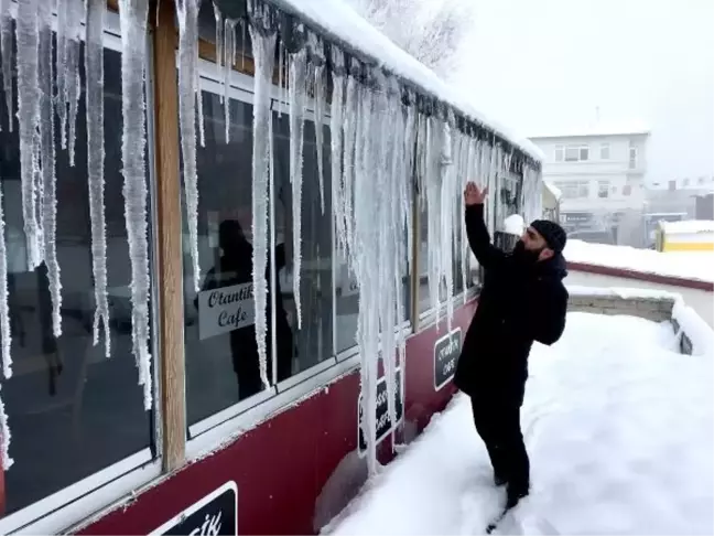 Ardahan'da hava sıcaklığı eksi 32 derece ile rekor kırdı