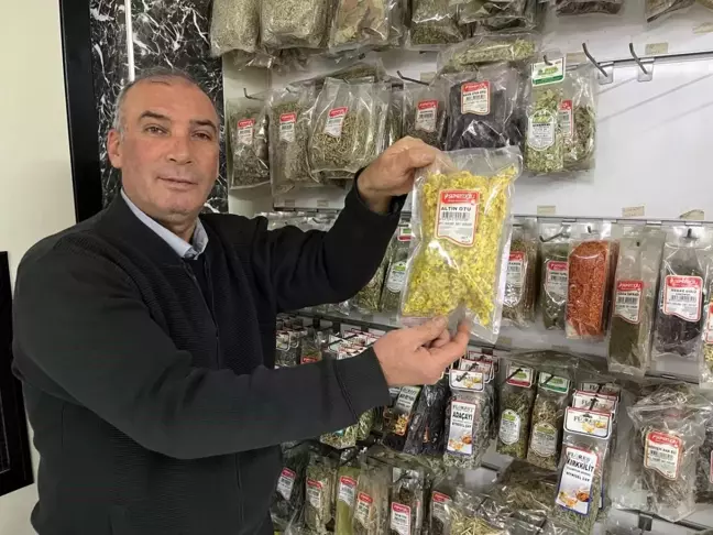 Kilis'te Vatandaşlar Soğuk Havaların Etkisiyle Aktarlara Akın Ediyor