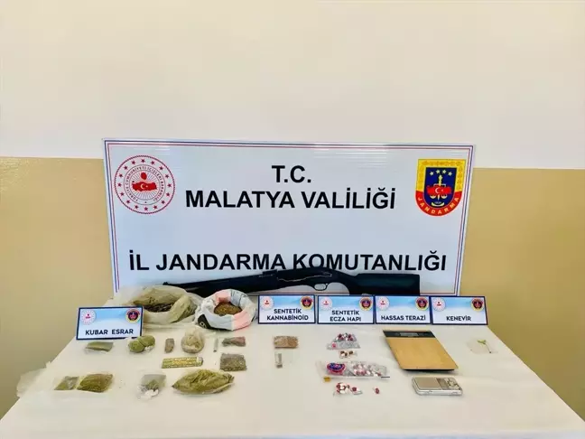 Malatya'da Kaçakçılık ve Uyuşturucu Operasyonlarında 5 Tutuklama