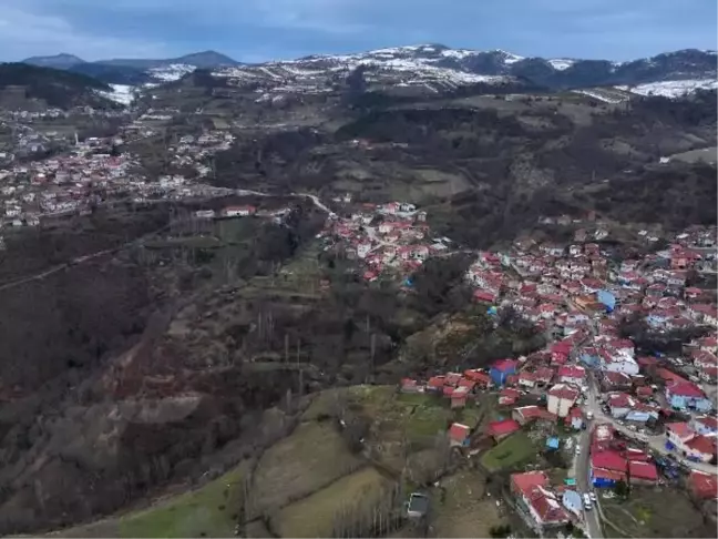 Tokat'ta yaşanan heyelanlar sonucu köy ikiye ayrıldı