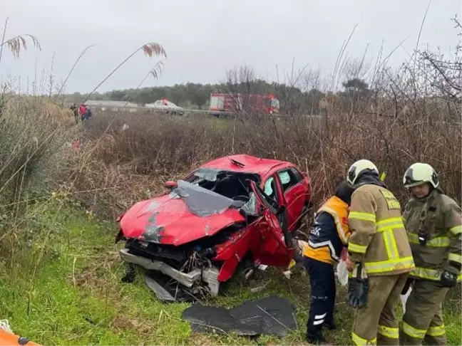 Burhaniye'de trafik kazasında bir kişi hayatını kaybetti