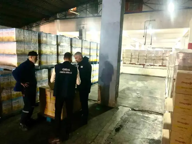 Afyonkarahisar'da Ayçiçek Yağı Üretimi ve Satışı Denetlendi