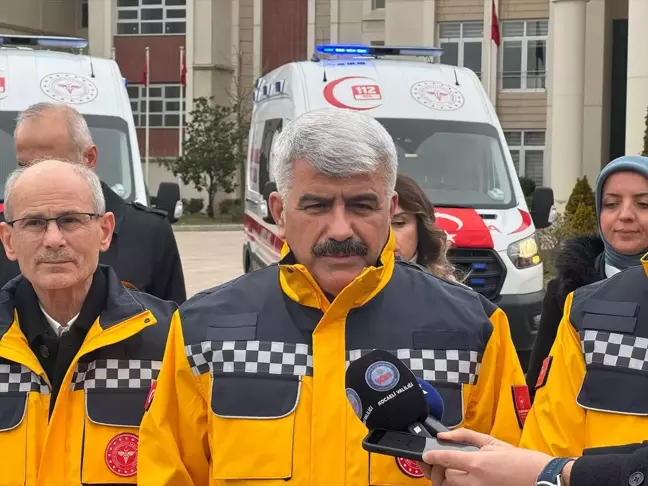 Kocaeli'de 112 Acil Sağlık filosuna 4 yeni ambulans katıldı