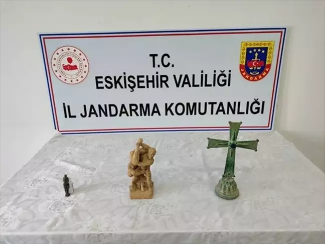Eskişehir'de Tarihi Eser Operasyonunda 2 Şüpheli Yakalandı