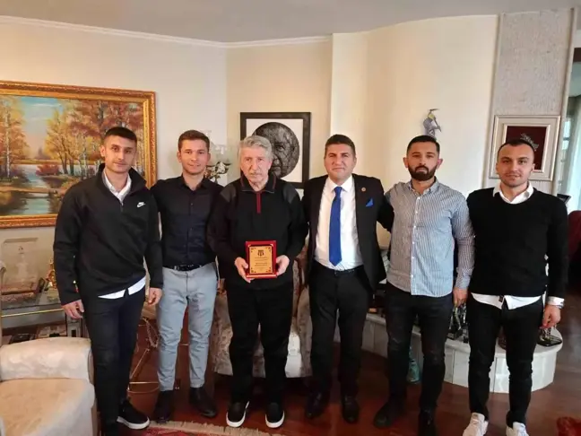 Zonguldak Ereğli Spor, Köksal Toptan'ı ziyaret etti