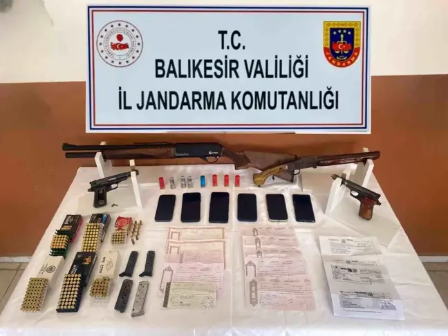 Balıkesir'de Tefecilik Yapan Suç Örgütü Çökertildi