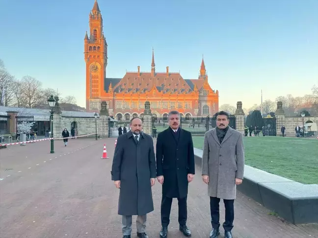 TBMM Adalet Komisyonu Başkanı Yüksel, UAD'deki duruşmaları takip etmek üzere Lahey'e geldi