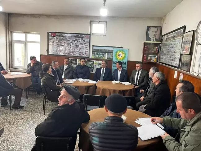 Süleymanpaşa Kaymakamı Mustafa Güler, halkla buluşma toplantısı düzenledi