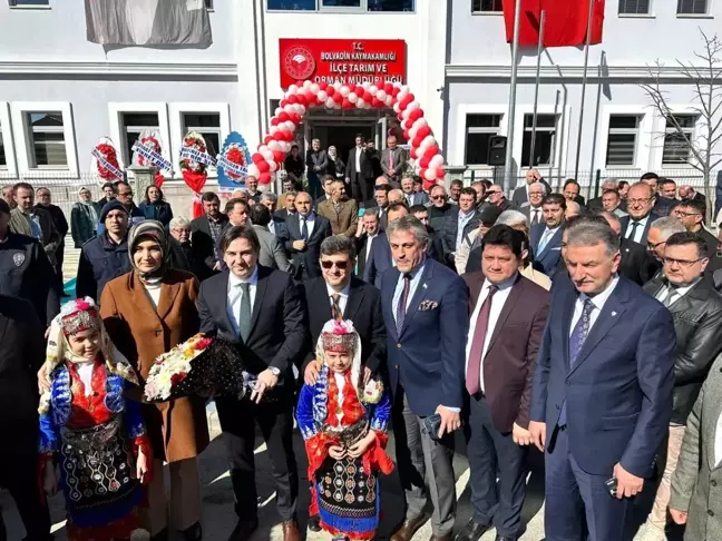 Tarım ve Orman Bakan Yardımcısı Dr. Ahmet Bağcı, Bolvadin'de Tarım ve Orman Müdürlüğü binasının açılışını gerçekleştirdi