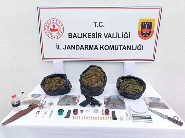 Balıkesir Gönen'de Uyuşturucu Operasyonu: Şüpheliler Yakalandı