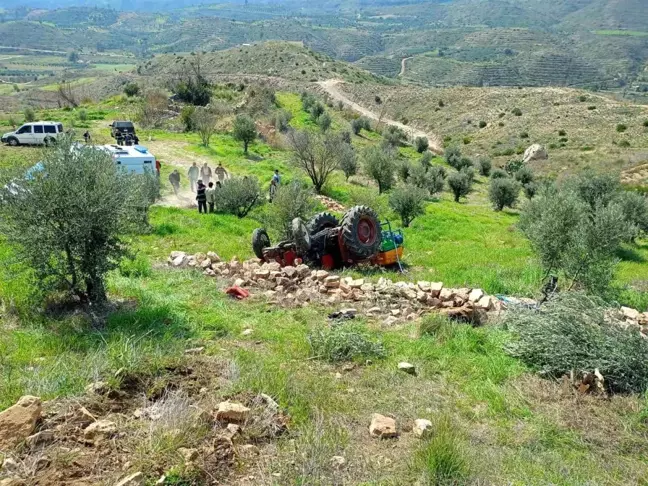 Manavgat'ta traktör kazası: Bir kişi yaralandı