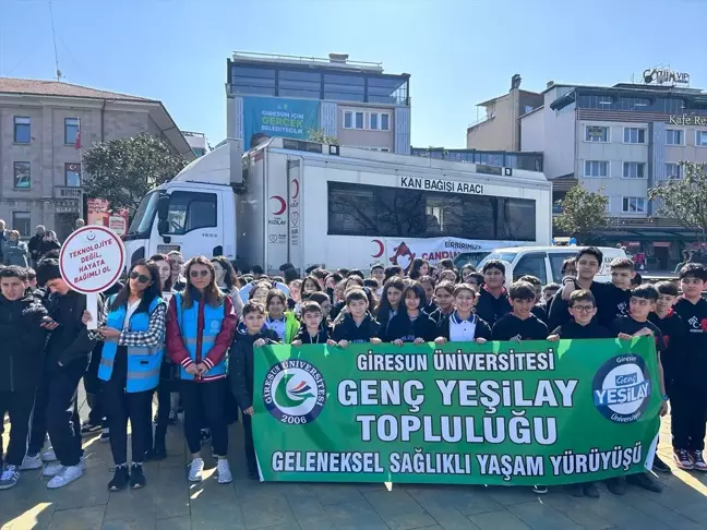 Giresun'da Yeşilay Haftası Kutlandı