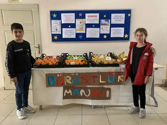 Aladağ İmam Hatip Ortaokulu Öğrencileri Dürüstlük Manavıyla Güvenilir Olmayı Öğreniyor