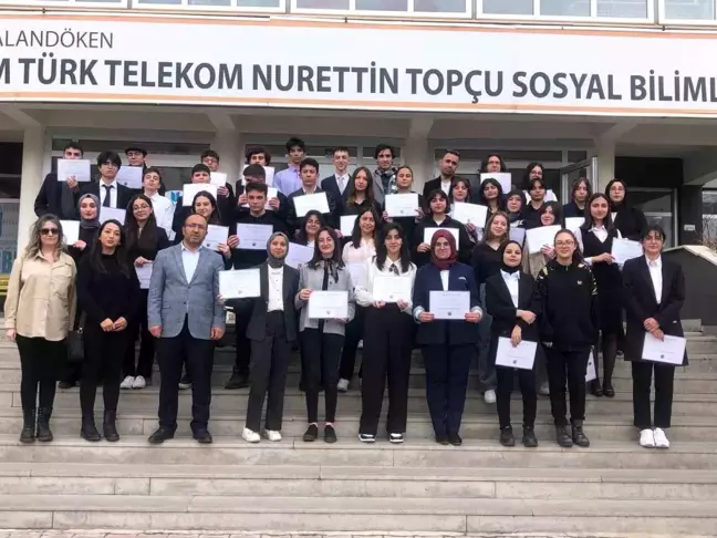 Erzurum Nurettin Topçu Sosyal Bilimler Lisesi'nde Birleşmiş Milletler Modeli Etkinliği Düzenlendi