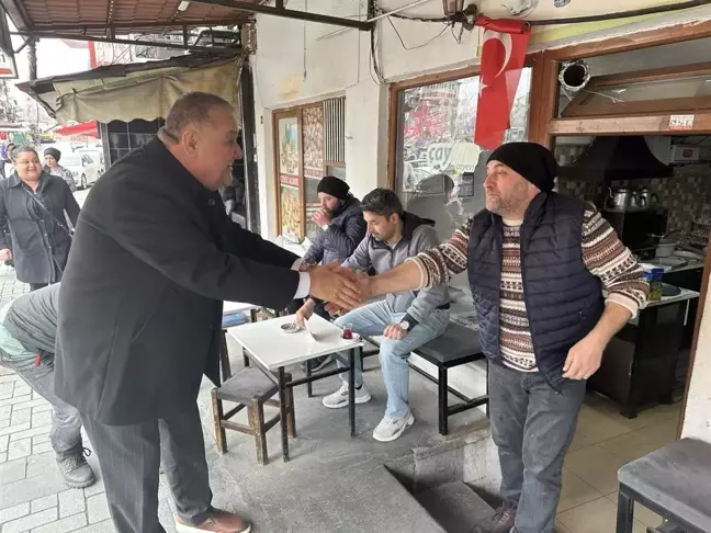 Bartın Belediye Başkanı Hüseyin Fahri Fırıncıoğlu Esnafı Ziyaret Etti