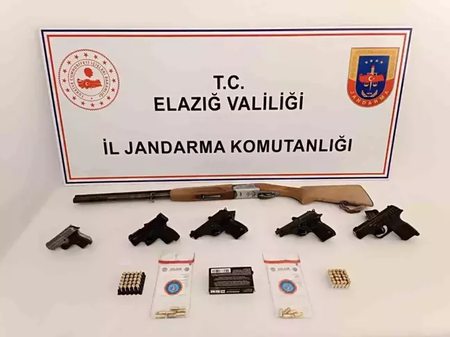 Elazığ'da Ruhsatsız Silah Operasyonu
