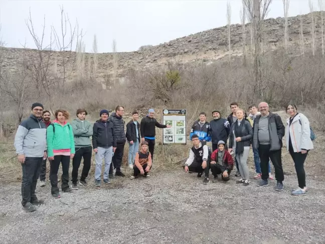 Kayseri'de lise öğrencilerine Koramaz Vadisi'nde gezi düzenlendi