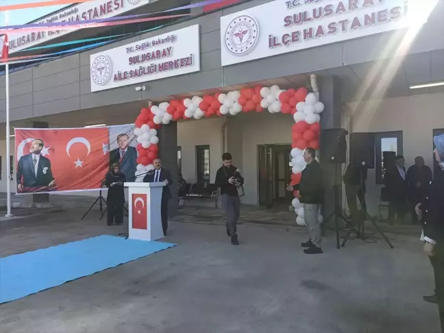 Tokat'ın Sulusaray ilçesinde on yataklı İlçe Devlet Hastanesi açıldı