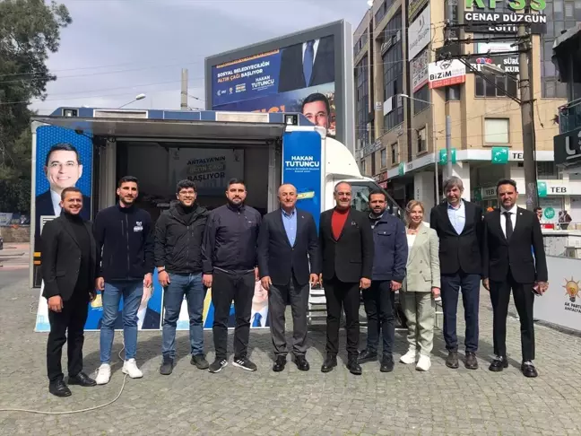 Cumhur İttifakı'nın Muratpaşa Belediye Başkan Adayı Özdemir Manavoğlu Esnaf ve Kurumlara Ziyaretler Gerçekleştirdi