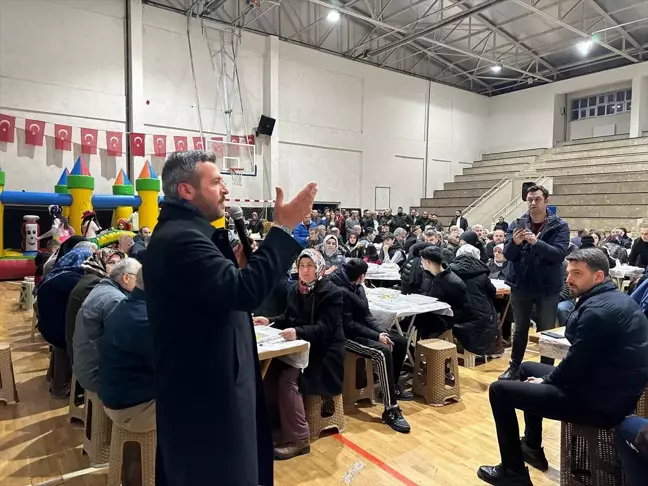AK Parti Karabük Belediye Başkan Adayı Özkan Çetinkaya Vatandaşlarla İftar Programında Buluştu