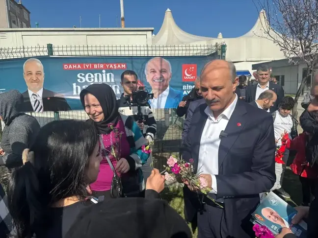 Saadet Partisi İBB Başkan Adayı Birol Aydın Beylikdüzü ve Avcılar'da Esnaf Ziyaretleri Yaptı