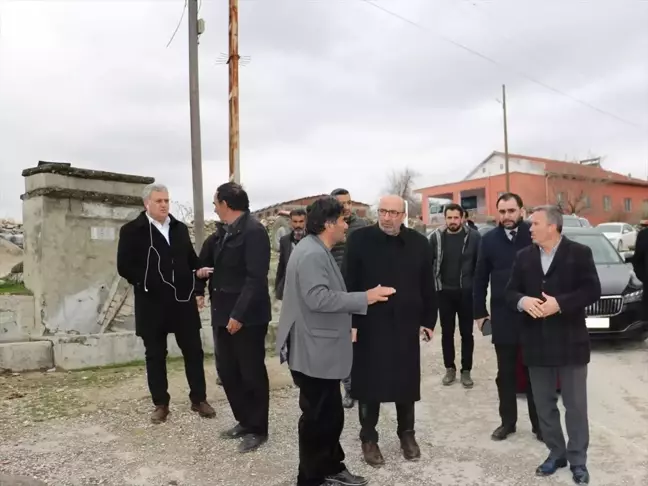 AK Parti Elazığ Milletvekili Ejder Açıkkapı, Baskil ilçesine köy ziyaretinde bulundu