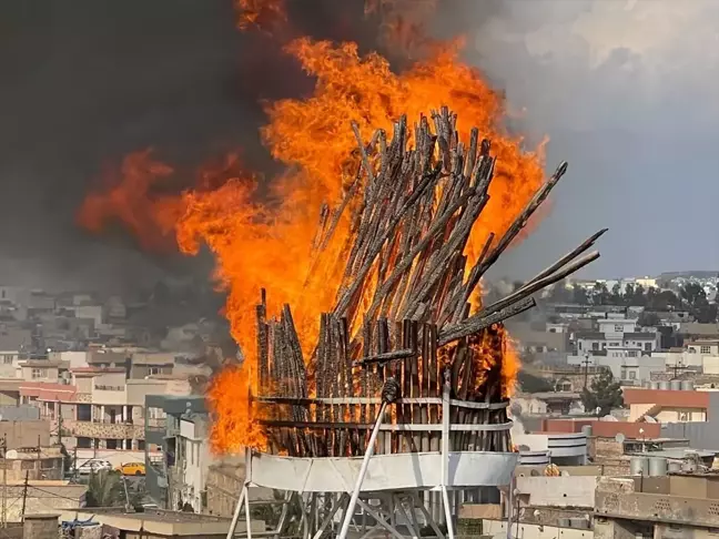 Irak'ın Kerkük kentinde Nevruz Bayramı kutlandı