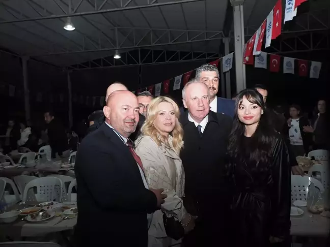 Muharrem İnce, Nazilli Belediye Başkan adayı Ali Çetinkaya'yı destekliyor
