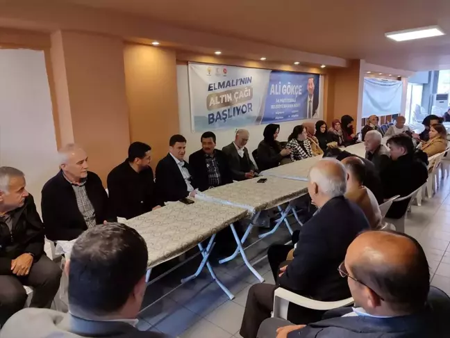 AK Parti Antalya Milletvekili Kemal Çelik Elmalı'da ziyaretlerde bulundu