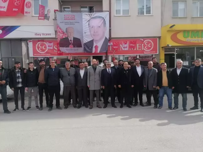 MHP Milletvekili Ahmet Özyürek Ulaş ilçesinde ziyaretlerde bulundu