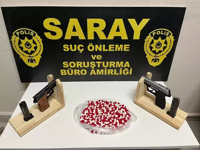 Tekirdağ'da 432 uyuşturucu hap ele geçirildi, bir şüpheli tutuklandı