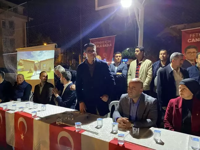 Muhammet Kökten, Fethiye'de mahalle ziyaretleri yapıyor