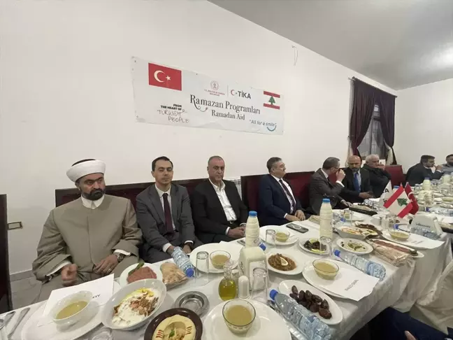 TİKA, Lübnan'da Türkmen kasabasında iftar programı düzenledi