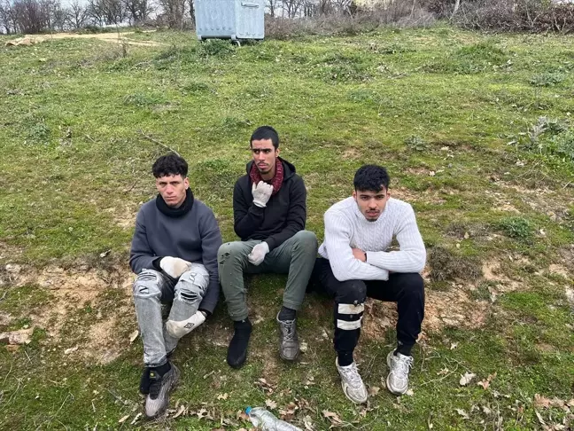 Edirne'de 3 düzensiz göçmen yakalandı