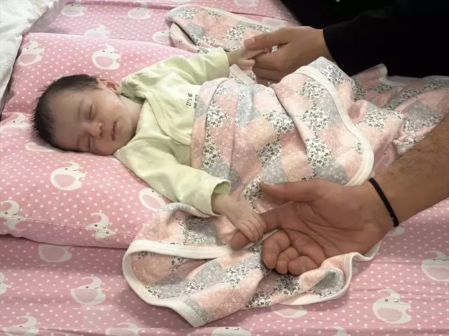 Dinar'da doğan bebek kalp ameliyatıyla sağlığına kavuştu
