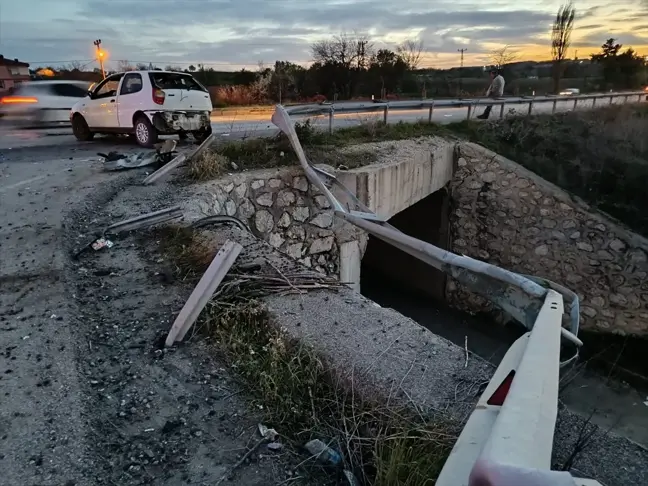 Tekirdağ'da otomobil ile cip çarpıştı: 7 yaralı