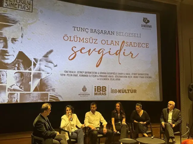 Tunç Başaran'ın belgeseli İstanbul'da gösterime girdi