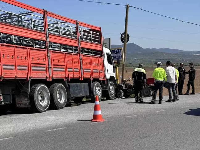 Manisa'da kamyonla ATV çarpışması: 1 kişi hayatını kaybetti