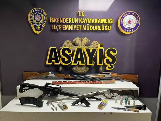 İskenderun'da 4 hükümlü ve 5 şüpheli yakalandı