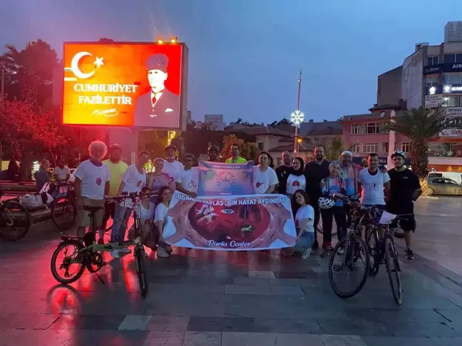 Ağır Pedallar Bisiklet Grubu Tur Sezonunu Organ Bağışı İle Açtı
