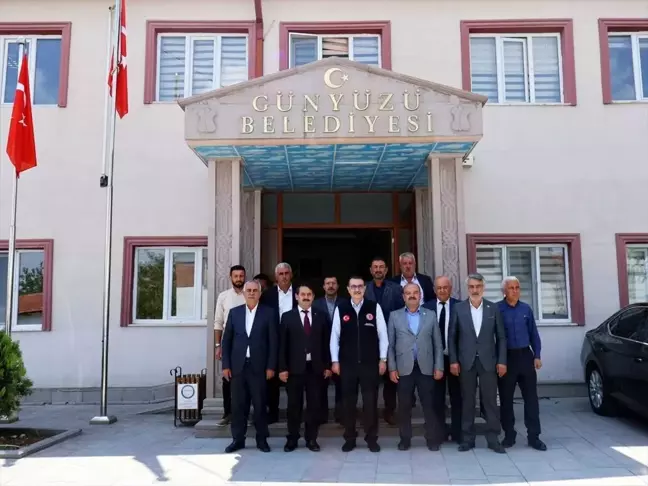 Fatih Dönmez Günyüzü ilçesine ziyarette bulundu