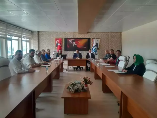 Aydıntepe'de eğitim-öğretim konuları görüşüldü