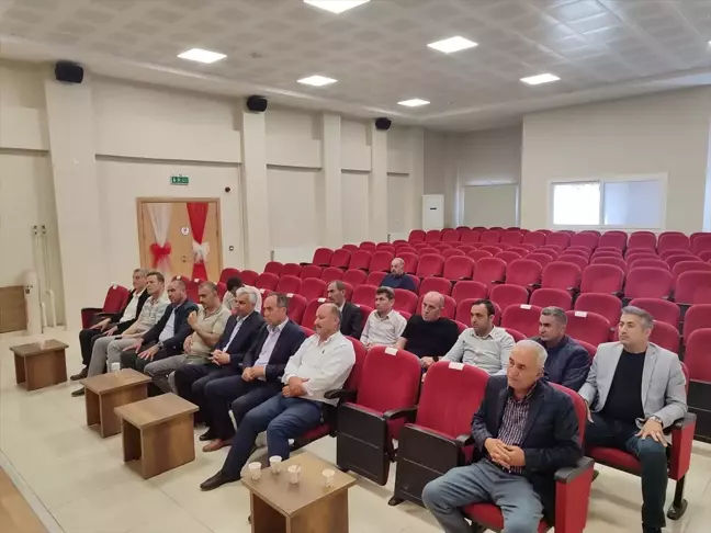 Belen ilçesinde muhtarlara hizmetiçi eğitim verildi